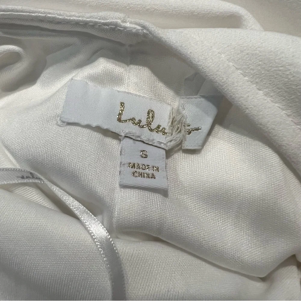 Lulu's Elegant White Wedding Dress - Picture 10 of 10